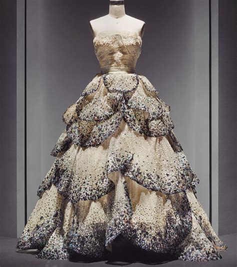 junon dress dior 1949|christian dior junon dress gown.